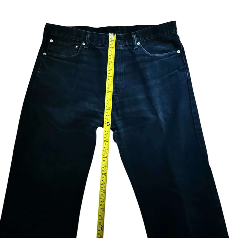 Levi's Men's Straight Black Jeans